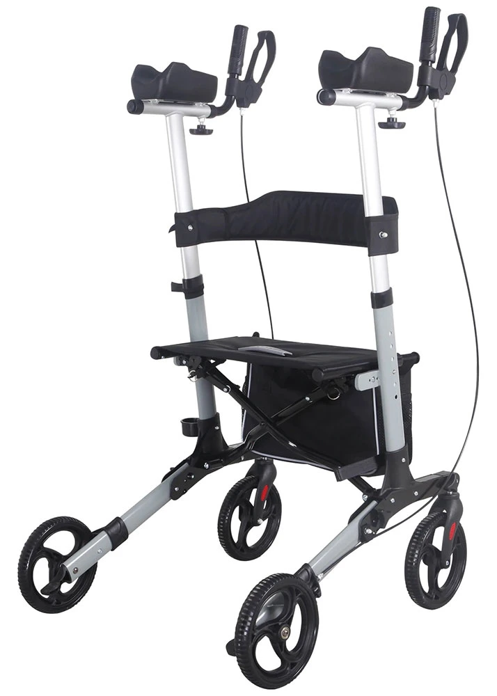 Factory Direct Sale High Quality Aluminum Walker Medical Equipment with Seat for The Disabled