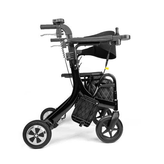 Rollator électrique pliable léger de marcheur de fauteuil roulant pour des personnes âgées