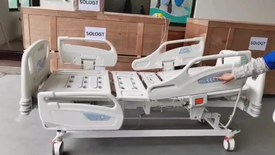 Mn-Eb005 Mobilier médical Équipement de l'appareil Prix bon marché Lit d'hôpital électrique du moteur ICU