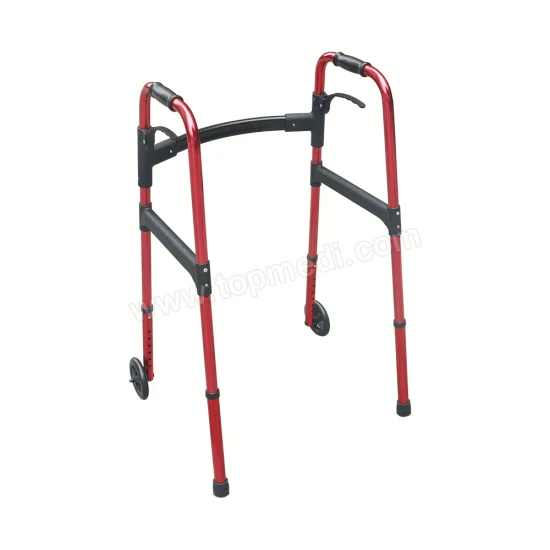 Déambulateur pliant de jambe d'équipement de réadaptation d'approvisionnement médical orthopédique handicapé